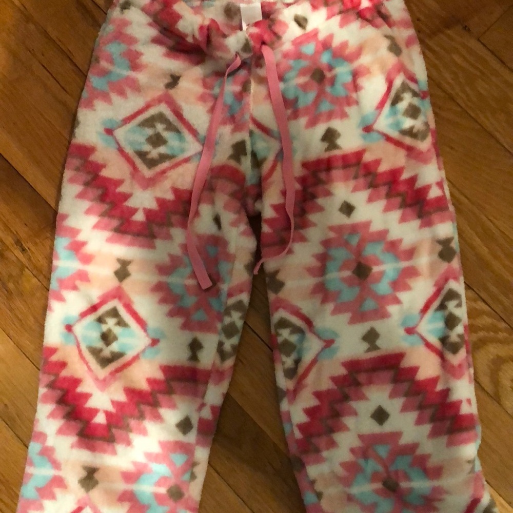 These pants are used like new, very soft, and cozy